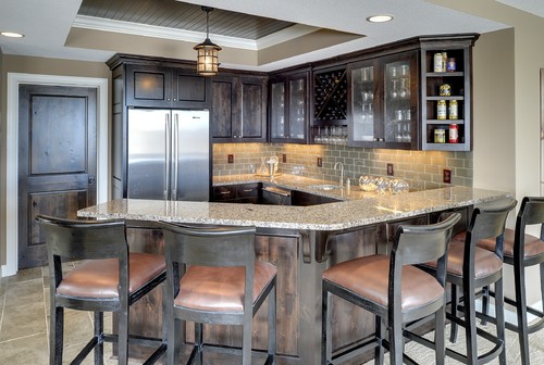 New Caledonia Granite Countertops Dark Cabinets Stone Gray Brown Save Slabs Stain Slab Polished Combination 